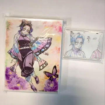 귀멸의 칼날 코쵸우 시노부 럭키 드로우 캔버스 패널 아크릴 참