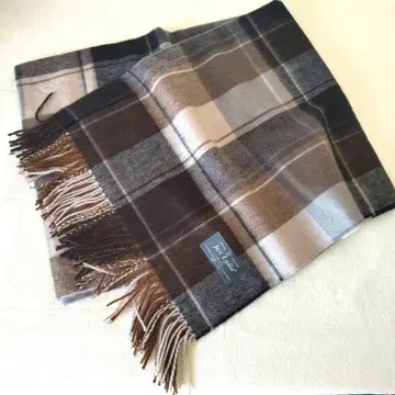 새상품 대형 스톨 체크