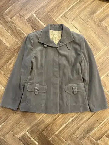 여성용 자켓 M 카키 택 포함