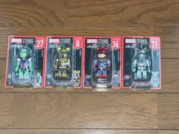 MARVEL 마블 Happy 복권 BE@RBRICK 베어브릭상 4종류