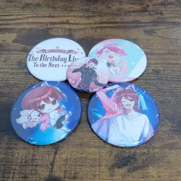 챠게포요. 캔뱃지 5개 세트