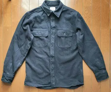 BIG MIKE 헤비 플란넬 블랙 M