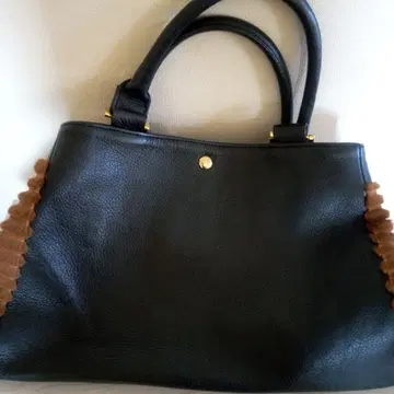 가죽 느낌 핸드백