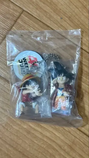 드래곤볼 원피스 꿈의 콜라보 마스코트