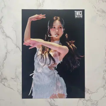 TWICE THIS IS FOR 라이브 사진 트레이딩 카드 미나