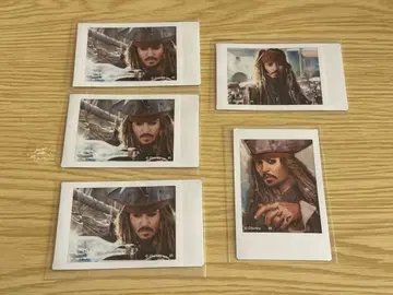 도쿄 코믹콘 한정판 파이리츠 오브 카리비안 포토 카드 컬렉션