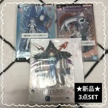 새상품 제일복권 에반게리온 아크릴 스탠드 3종류