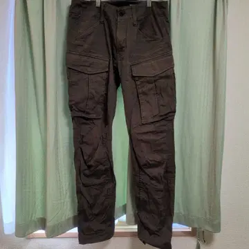 G-Star row 카키 카고 팬츠