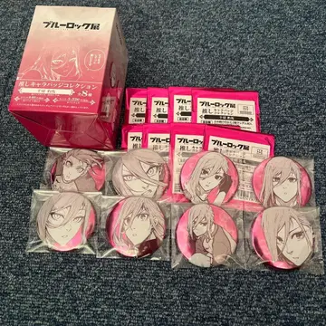 블루 록 전시회 치기리 효마 캔뱃지