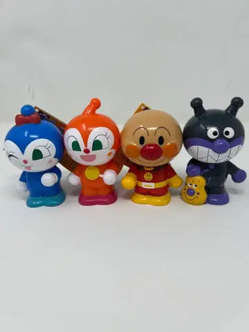 날아라 호빵맨 대집합! 따끈따끈 피푸 시리즈 4개 세트