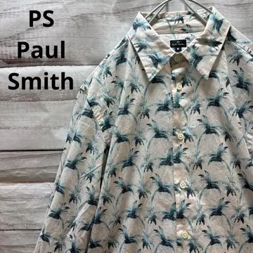 PS 폴 스미스 야자수 패턴 셔츠 올 패턴 인기 스테디셀러 M 폴스미스