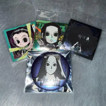 HUNTER x HUNTER 이르미 세트 (스티커 캔뱃지)