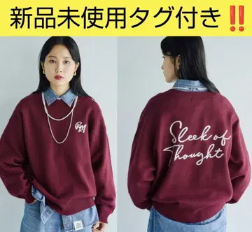 택 포함 미사용 새상품 LEPSIM 12게이지 모듬 로고 풀오버 2