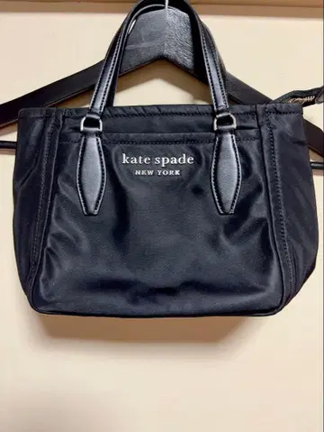 케이트 스페이드 블랙 나일론 미니 토트백 숄더 결품 새상품급