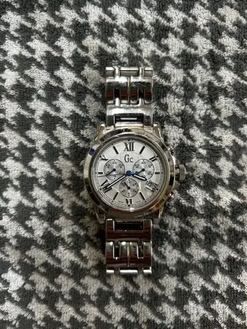 GC 워치 실버 크로노그래프 손목시계 141008G1