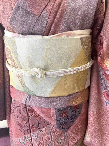 정장용 후쿠로 오비 거의 새상품