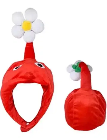 피크민 모자 꽃 포함