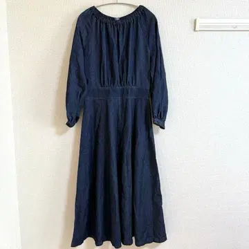 [미사용 새상품] ROPE' PICNIC 데님풍 원피스 롱 기장 S