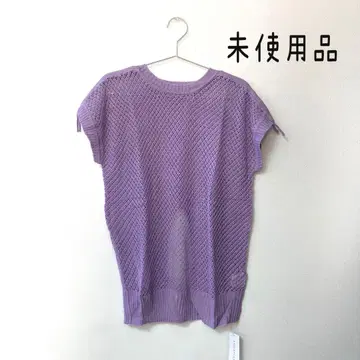 ANELALUX 메쉬 니트 튜닉 미사용품