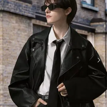 오버 사이즈 더블 라이더 자켓 ENDER PRODUCTS