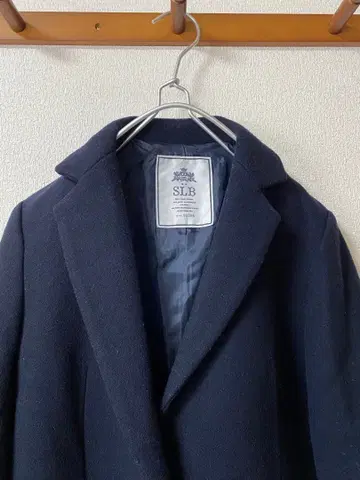 IENA 네이비 체스터 코트