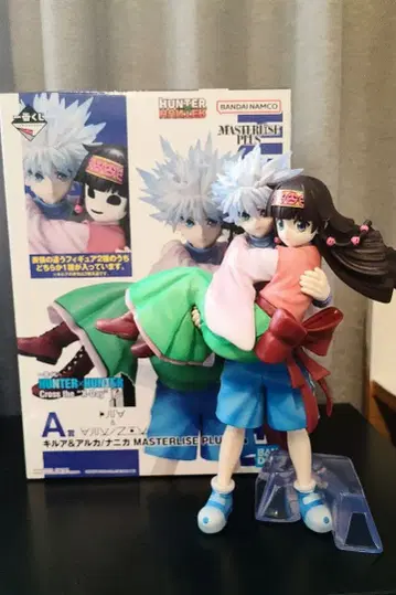 HUNTER x HUNTER 제일복권 A상 키루아 & 아르카 피규어