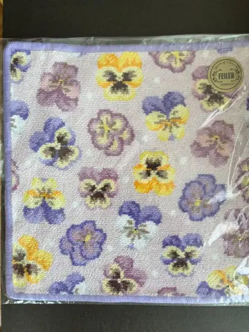 새상품, 미개봉 페이러 팬지 손수건