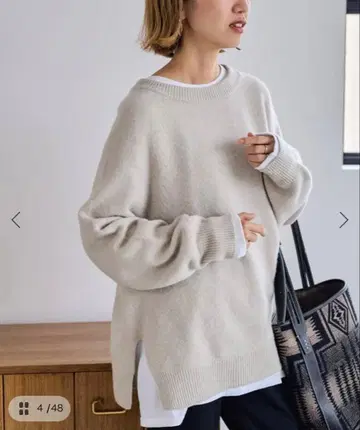 2025 미사용 새상품 프레임워크 래글런 슬리브 와이드 풀오버