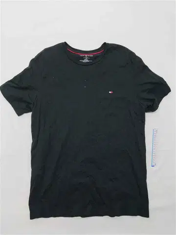 타미힐피거 크루넥 T셔츠 블랙 계열 남성용 L
