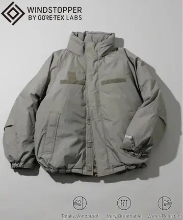 GORE-TEX 윈드스토퍼 다운 자켓 그레이