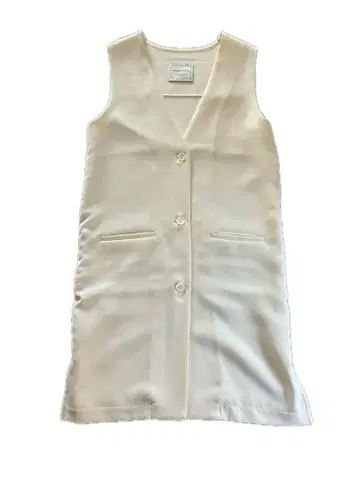 BEAMS LIGHTS 빔즈라이트 베스트 화이트