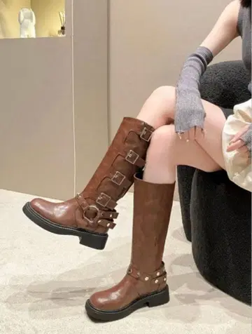 24.0cm 버클 엔지니어 부츠