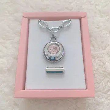 [레어] 산리오 헬로키티 2WAY 핑 워치 브레이슬릿 워치