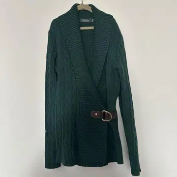 로렌 랄프 로렌 케이블 짜임 니트 스웨터 상의 LAUREN