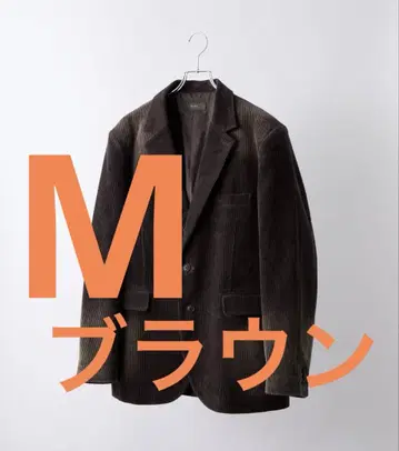 clel 앤티크 디자인 코듀로이 테일러드 자켓 M