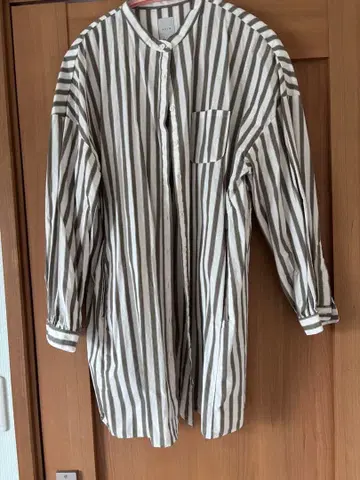 PORTOM 스트라이프 셔츠 긴팔