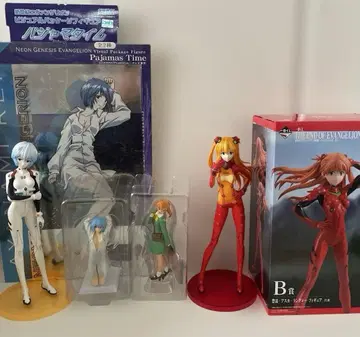 에반게리온 피규어 아스카 레이 5종 세트 묶음 판매 덤