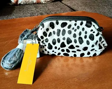 라바가제리 카우 헤어 프레임 숄더백