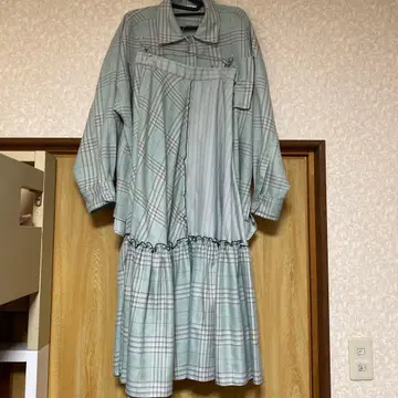 [ AS KNOW AS PINKY ] 체크 무늬 셋업