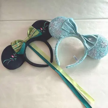 디즈니 머리띠 엘사 안나