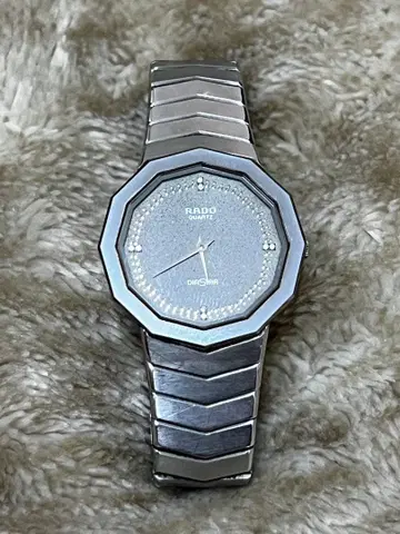 RADO DIASPAR 쿼츠 손목시계 실버
