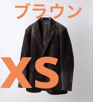 clel 앤티크 디자인 코듀로이 테일러드 자켓 xs