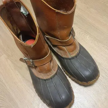 L.L.Bean 가죽 밴딩 하이탑 부츠