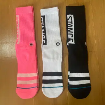 STANCE 스트라이프 삭스 3종 세트 스탠스