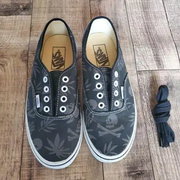 VANS Authentic black aloha skull 24cmUS6