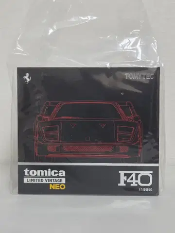 토미카 LIMITED VINTAGE NEO F40 (1989)