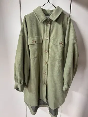 에카 소포 롱 CPO 자켓 (그린)