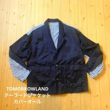 TOMORROWLAND 레이온 x 코튼 테일러드 자켓 커버올