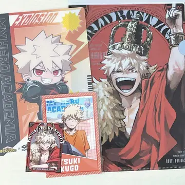 나의 히어로 아카데미아 바쿠고 카츠키 클리어 파일 외 세트