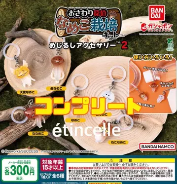 나메코 재배 키트 메지루시 액세서리 2 전 6종 컴플리트